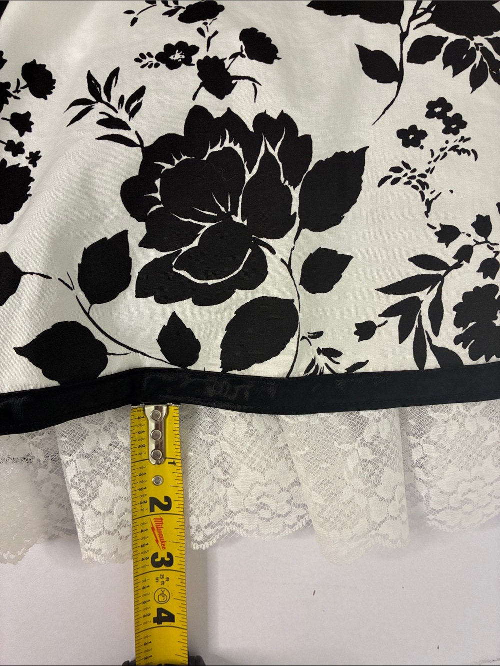 A. Byer Black and White Dress - Picture 10 of 16